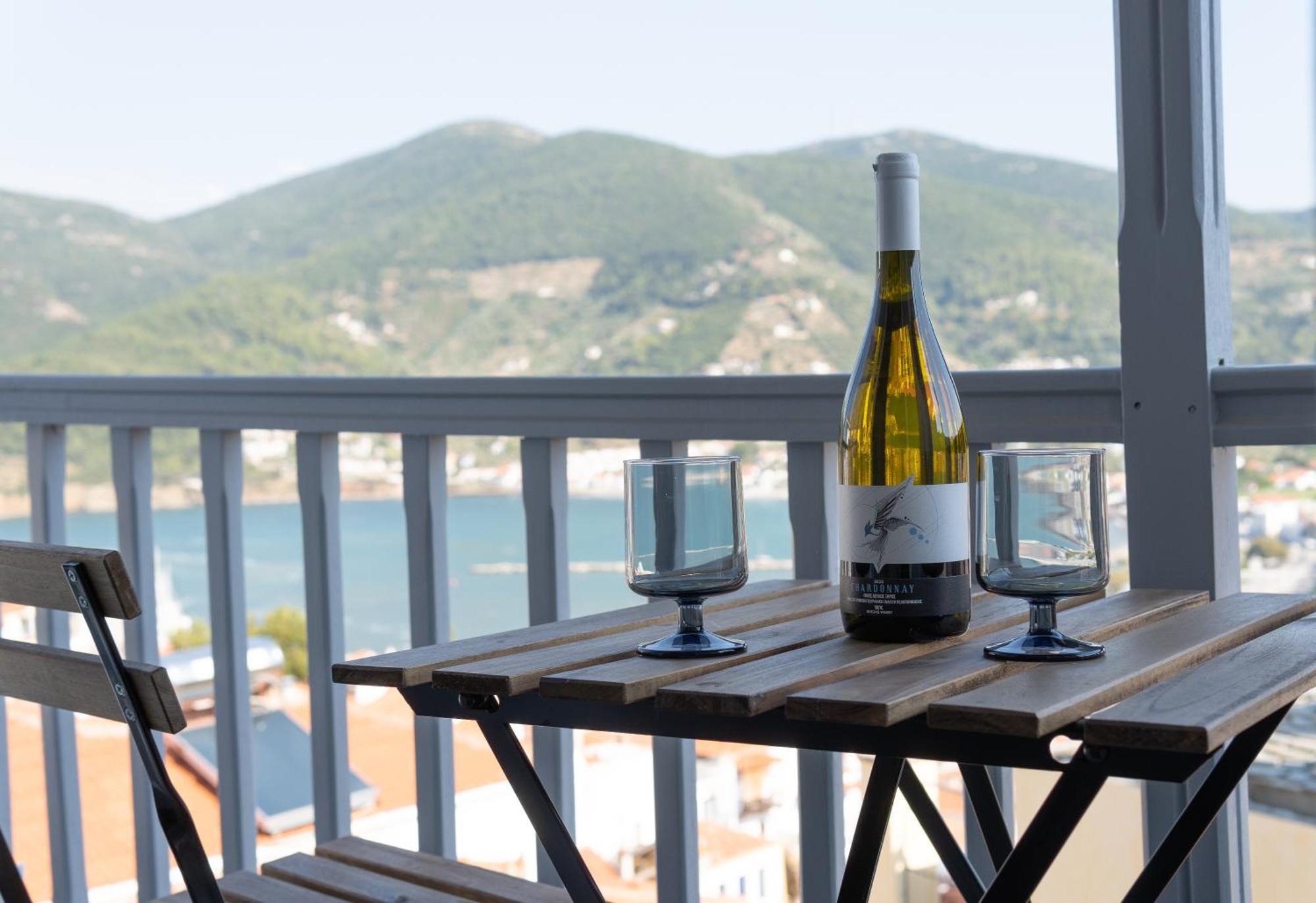 The Botanist Guesthouse Skopelos stad Exteriör bild