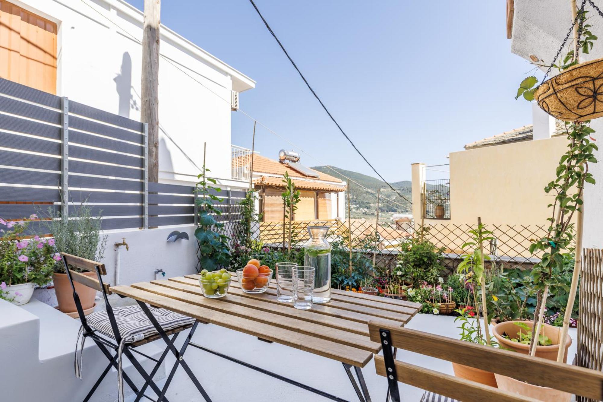 The Botanist Guesthouse Skopelos stad Exteriör bild